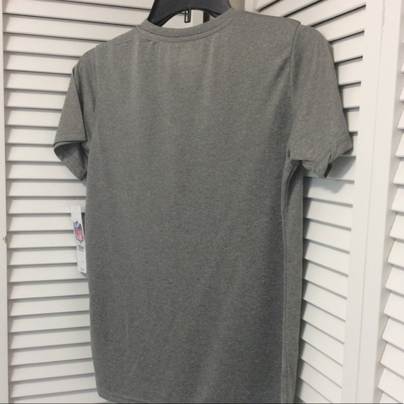 Boys T-shirt Large 12/14 Gray New York Giants NFL - Picture 8 of 11